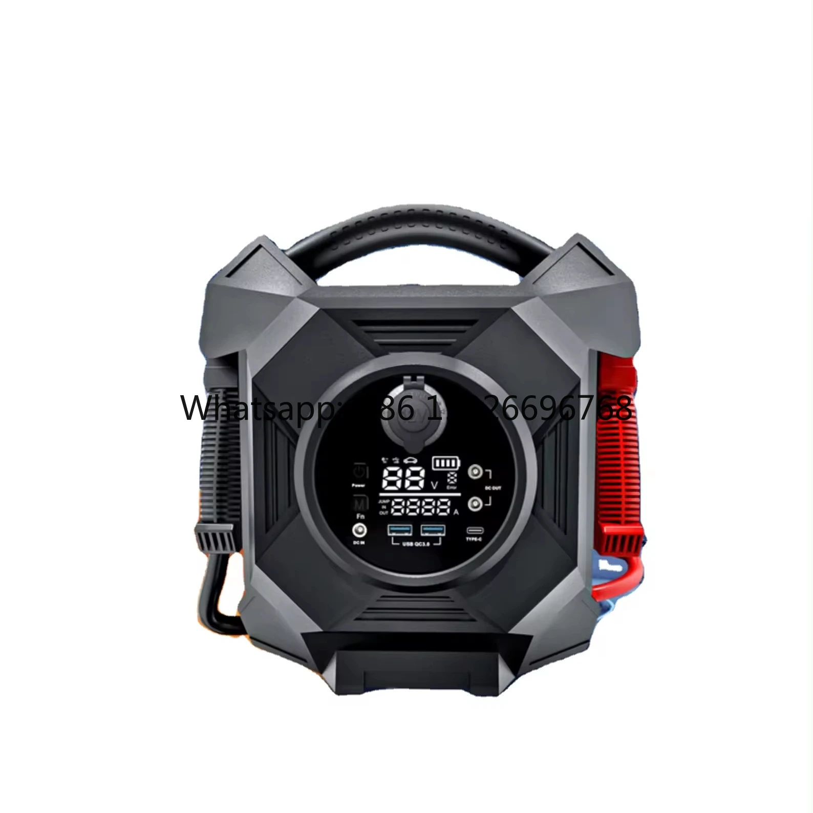 

HF797SH New Jump Starter 64000 Milliampere peak Current 6000A High Power Portable 12/24V Emergency Trip Starter with Power PacK