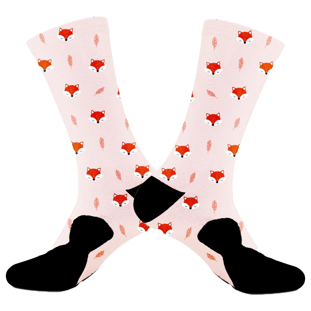 Chaussettes de fête en coton elin pour hommes, chaussettes de skateboard drôles, robe fantaisie, cadeaux de mariage, heureux, équipage, nouveau