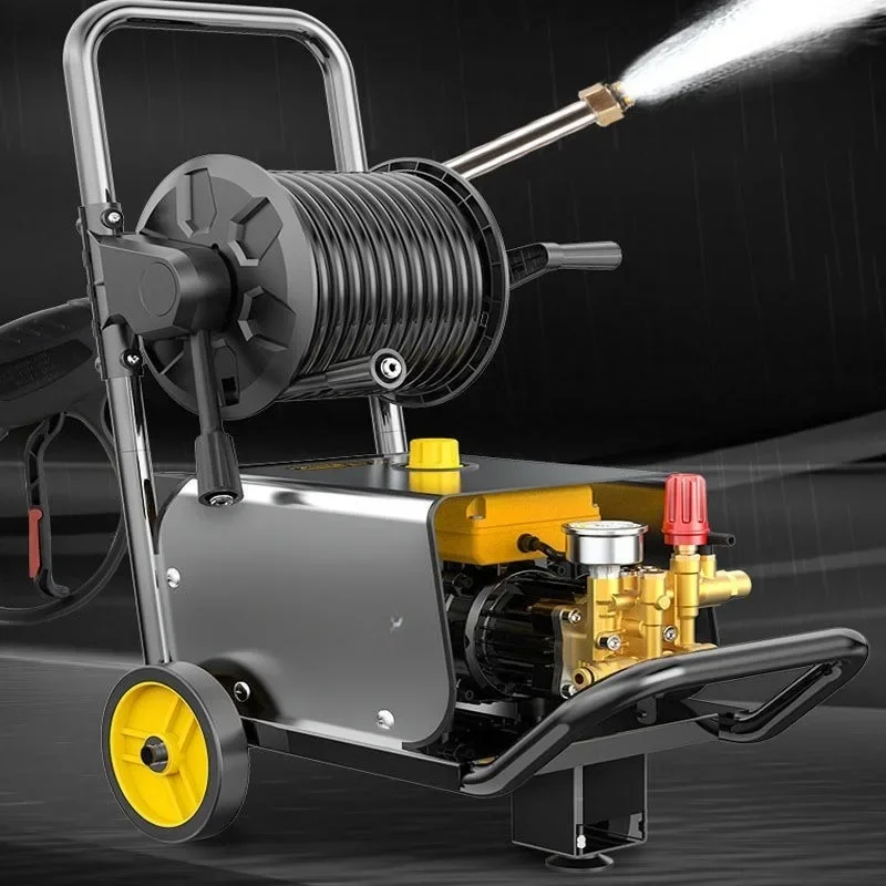 

Car washing machine high power 220v strong cleaning machine farm industrial car washing artifact