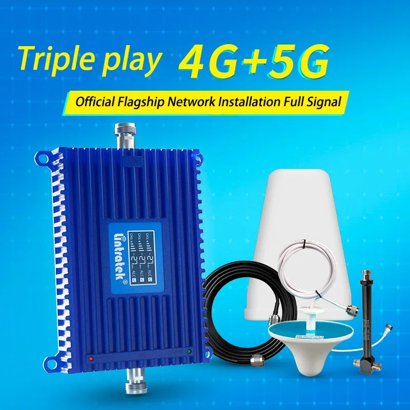 20db mobile phone signal amplifier triple play 4G mobile telecom booster repeater in mountainous areas