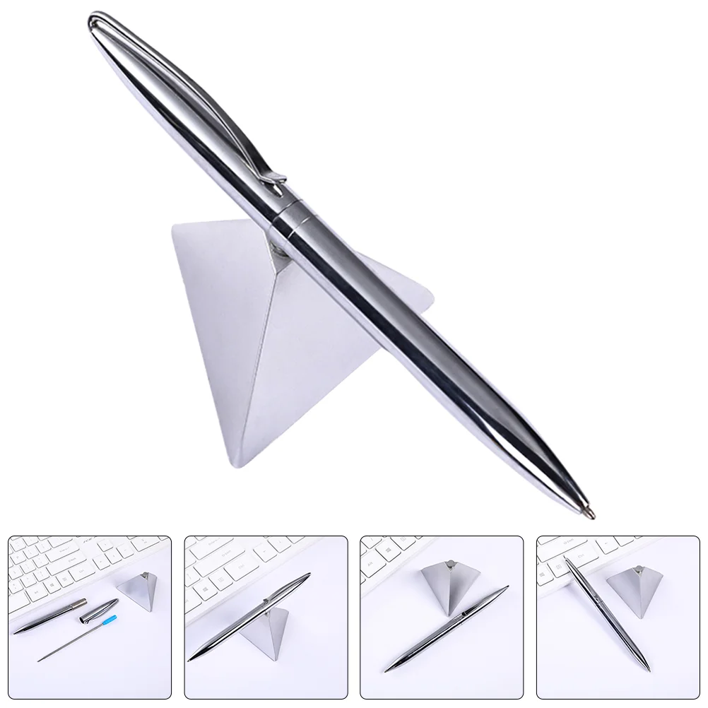 1 Set of Office Writing Pen Office Desktop Writing Pen with Base Desk Accessory for Men cool pens writing pens