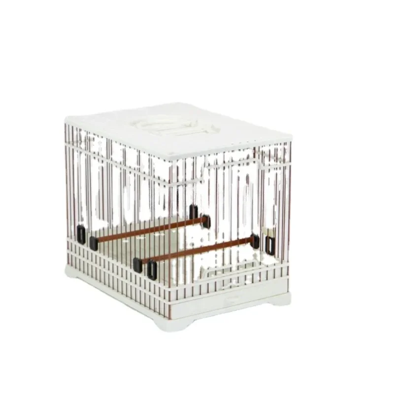 

Outdoors Portable Bird Cages House Parrot Drawer Plastic Carrier Bird Cages Canary Budgie Jaula Pajaro Pet Products WZ50BC