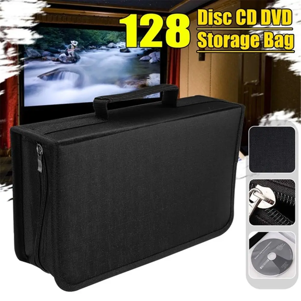 

Portable Durable CD DVD VCD Collect Album Case Holder Storage Bag Organizer Wallet
