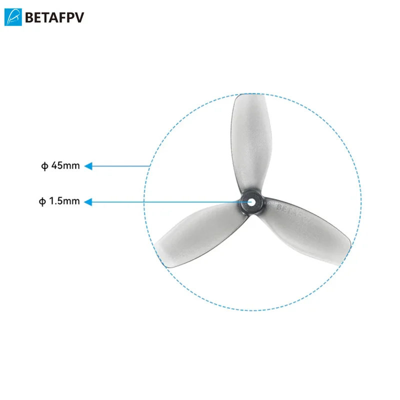 BETAFPV Beta-45mm 3-Blades Propellers For Aquila16 Brushless Quadcopter