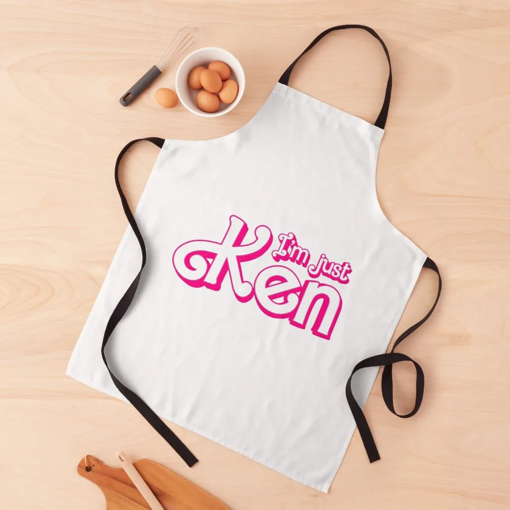 I'm just Ken Apron Children'S Women's Chef jacket men Apron