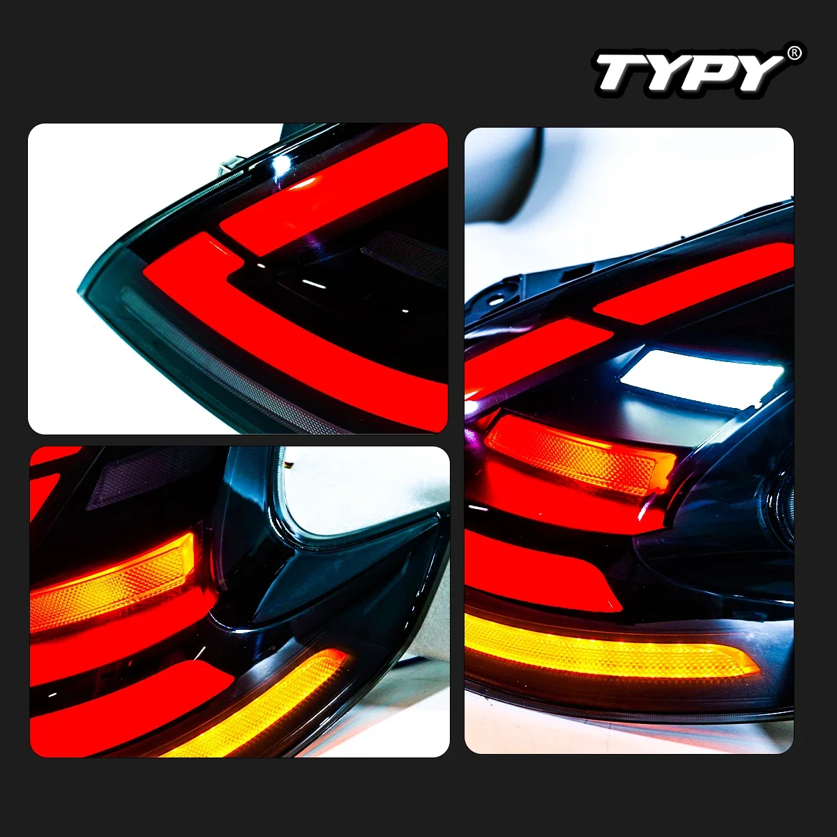 

TYPY New LED Tail Lamp Upgrade Modified For Nissan 370z Taillights 2013-2019 Taillight Dynamic Signal Tail Lamp Auto Accessories
