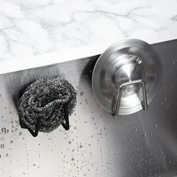 Sponge drainage bracket, wall mounted sponge bracket, stainless steel sink drainage bracket - Image 2