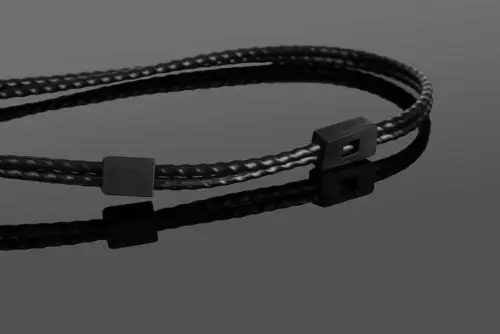 Substituir occ prata cabo de áudio para sony XBA-N3AP XBA-N1AP XBA-300AP fones de ouvido