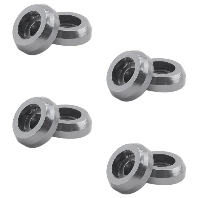 YSUN-8Pcs Metal Connecting Rod Screw Gasket Shim Washer Rest For WPL C14 C24 C34 C44 MN D90 D91 D99S RC Car