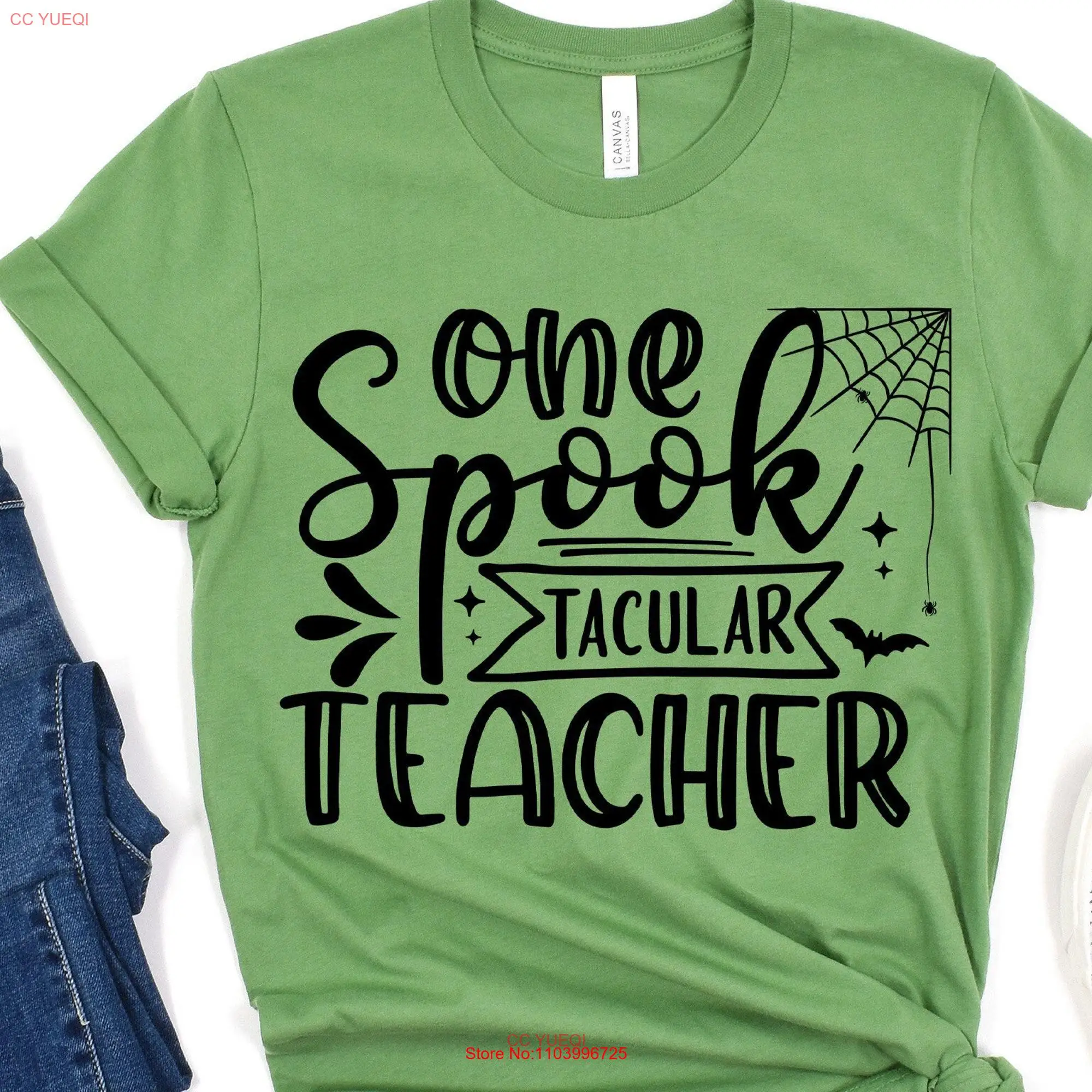 Футболка с длинным или коротким рукавом для учеников на Хэллоуин Футболка с длинным или коротким рукавом для учеников на Хэллоуин