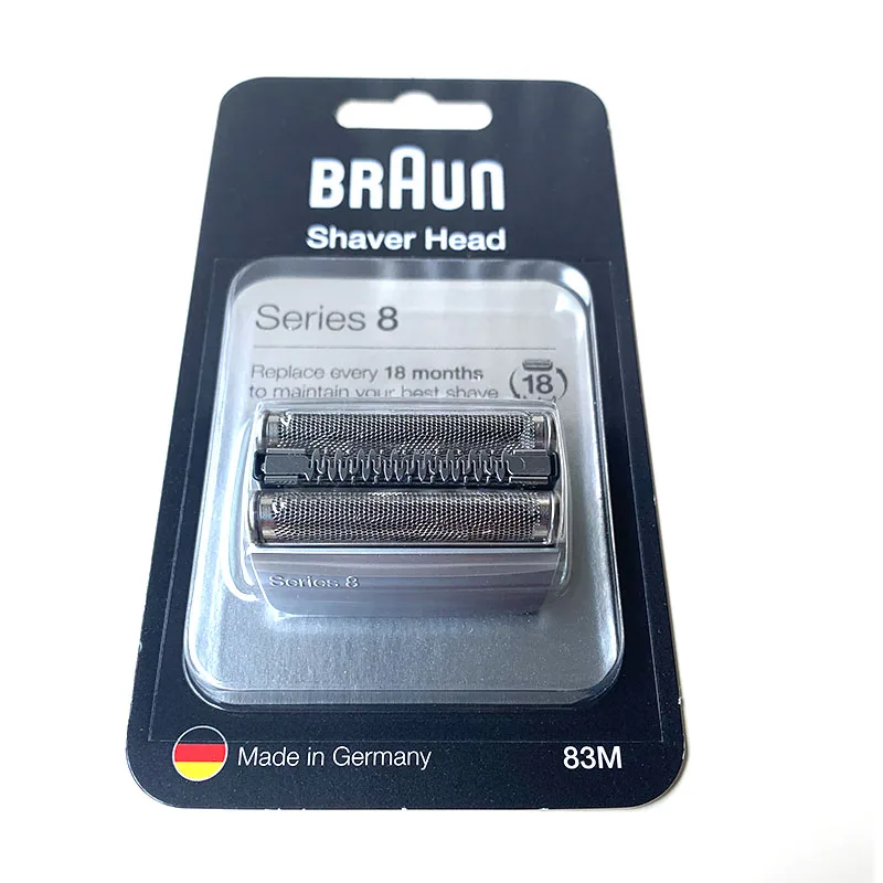 브라운 83M 교체용 면도기 헤드 시리즈 8 전기 면도기 모델과 호환 가능 8325s 8330s 8340s 8345s 8350s