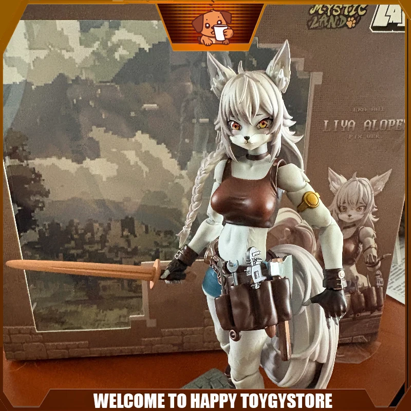 

Ladotoys Liya Repairman Style Figure Wolf Girl Era 001 Movable Action Anime Figure Liya Fix Ver. 1/12 Figure Collection Models