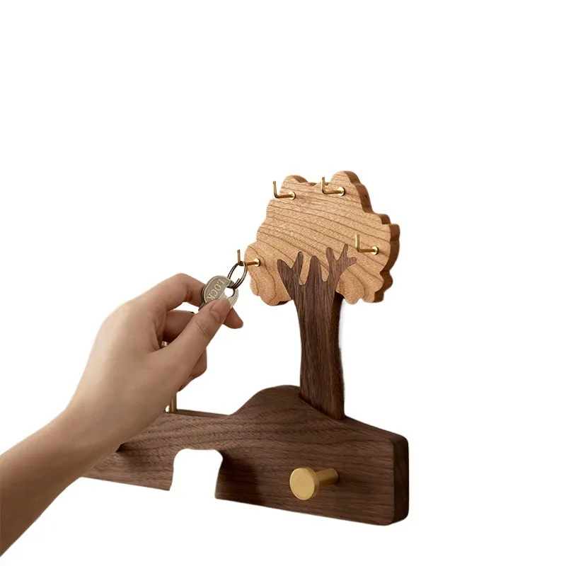 

Entry entrance Wall wall hanging hook Viscose non punching coat and hat load bearing rack