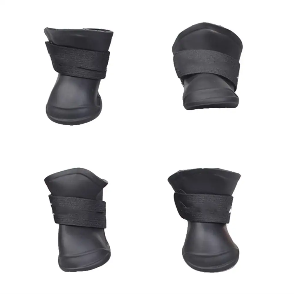 

Pet Shoes Doggy Rain Boots Candy Colors Snow for Small Dogs Puppy Rubber Winter