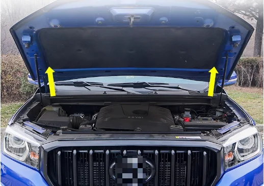 

Hood Dampers For Maxus T60 T70 LDV T60 T70 For Chevrolet S10 Max 2016-2024 Front Bonnet Modify Gas Struts Lift Support Rod Shock