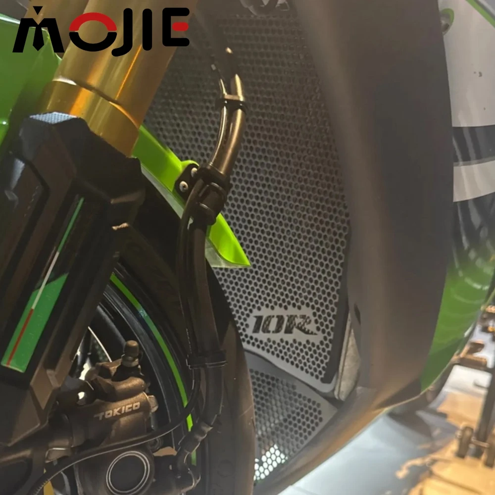 For Kawasaki ZX-10RR ZX10RR ZX-10R 2011-2020 2019 2018 2017 Radiator Guard And Oil Cooler Guard Set Protector Cover ZX10R SE