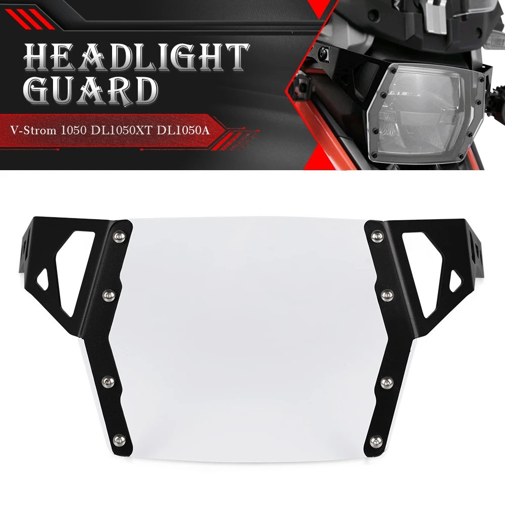 For Suzuki DL1050 V-Strom 1050 DL1050XT DL1050A 2019-2021 Motorcycle Accessories Headlight Protector Cover Mesh Grill Decorative