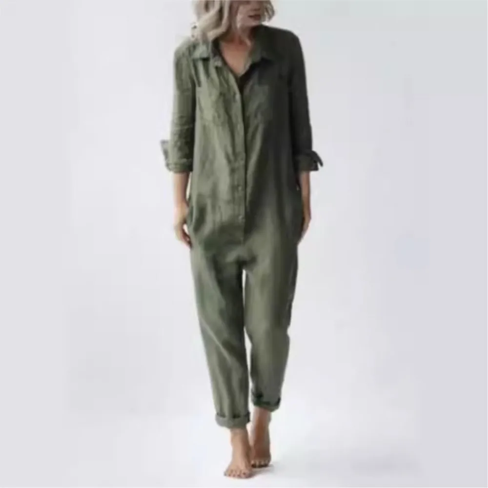 Рисунок 4 - Fashion Cotton Linen Long Sleeve