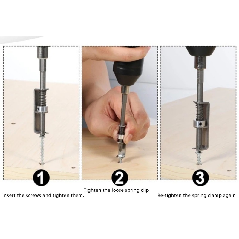 50LB 2Pcs Efficient Spring Positioning Anti Drop Screwdriver Set For Reliability Work