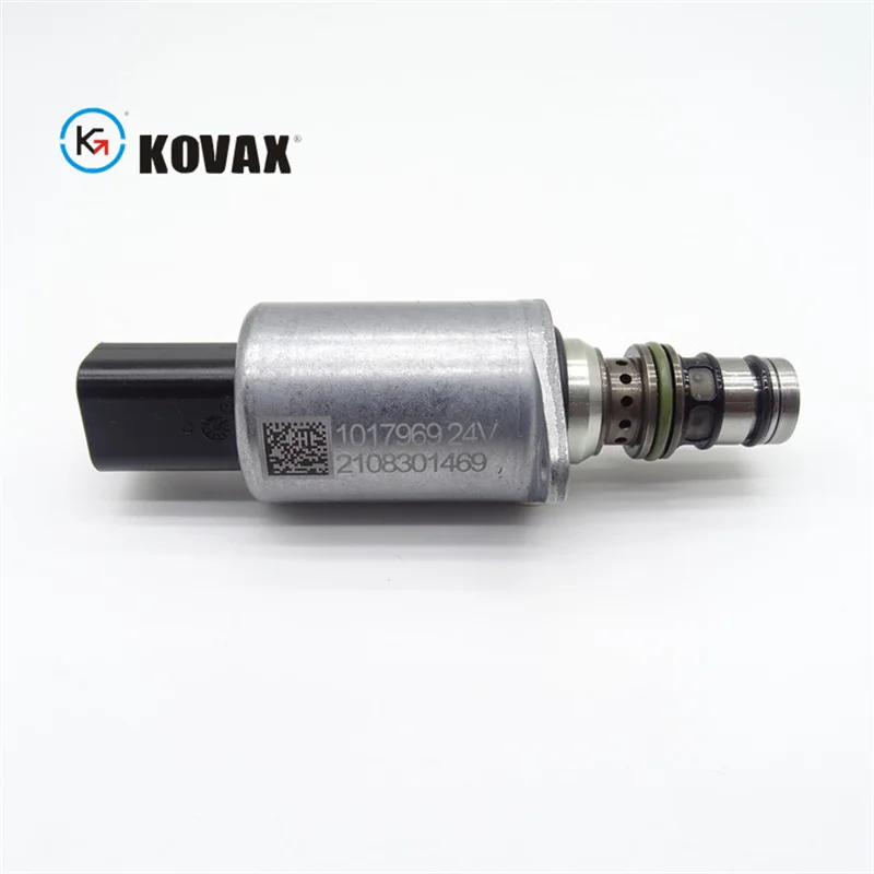 1017969 High Quality Solenoid Valve 24V Excavator Hydraulic Parts for Sany SY215 SY335 SY365 Excavator