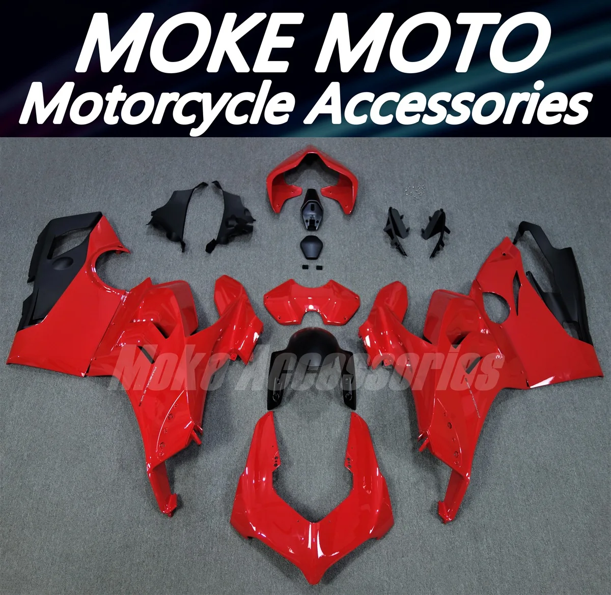 Fairings Kit Fit For Panigale v4s v4r 2020 2021 Bodywork Set 20 21 Abs High Quality Injection Red