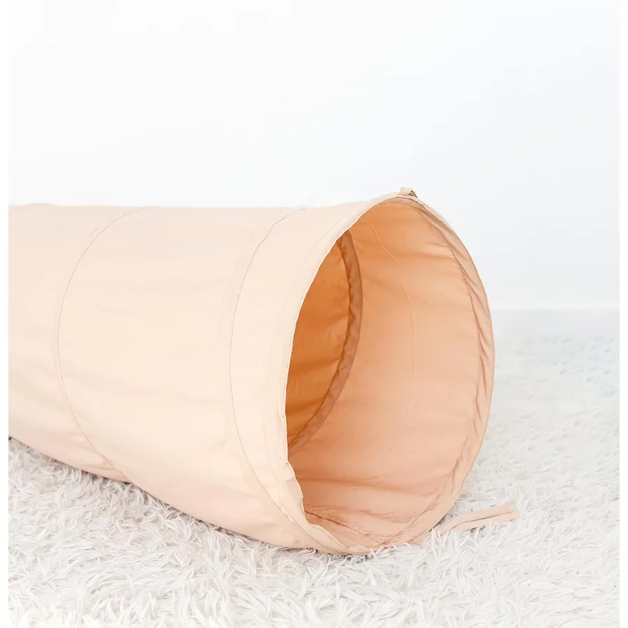 Kids Play Tunnel - 6ft Pop Up Crawl Tunnel for Toddlers Babies - Collapsible Tunnel Toy Gift for Boy and Girl - Play Tunnel Tent