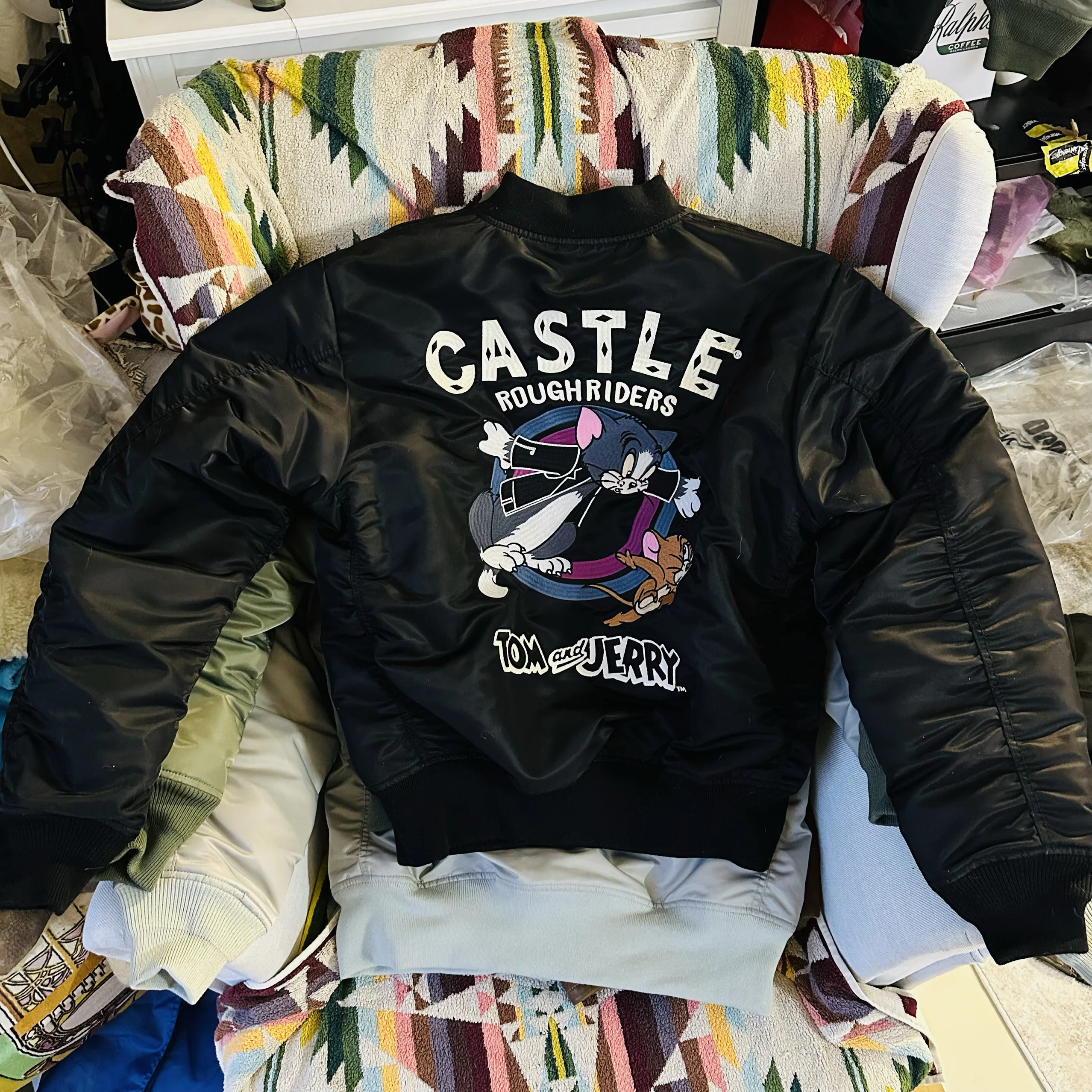 

Свободная ретро-мотоциклетная хлопковая куртка MA New Snow Mouse Chase Flight Suit для мужчин и женщин, молодежная, повседневная, теплая, на молнии