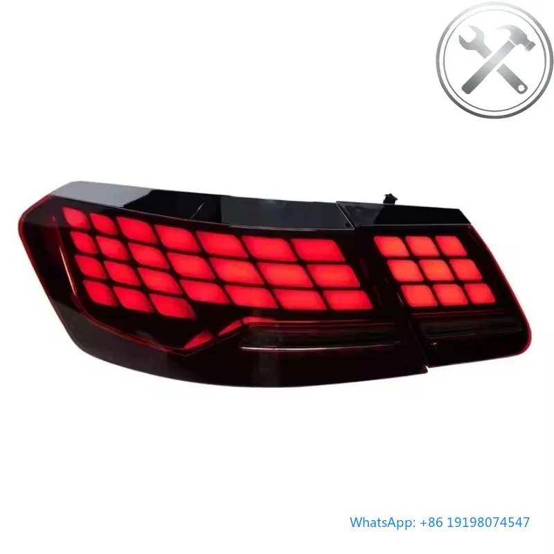 

Mid Size Sedan W212 2009-2015 Full LED Taillights Assembly Clear DRL Signal Brake Reverse 12V Waterproof Auto Parts