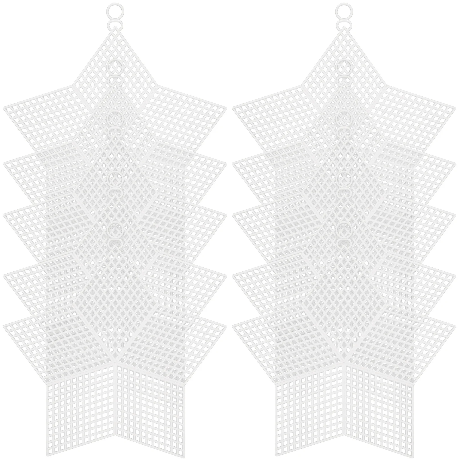 

10Pcs Professional Mesh Plastic Sheets for Multiple Jobs Easy DIY Crafting and Embroidery Patterns Plastic Mesh Sheets