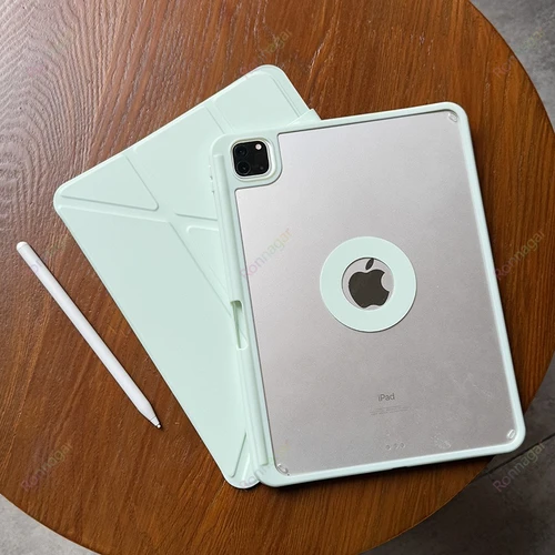 Imagen 2 del producto Funda Magnética Desmontable para iPad Air 11 13 pulgadas 2024 2025 M3 M2 11.ª generación A16 10.ª generación 7 8 9.ª generación 10.2 Air4 5 10.9'' Pro11 12.9'' 13'' M4 M5