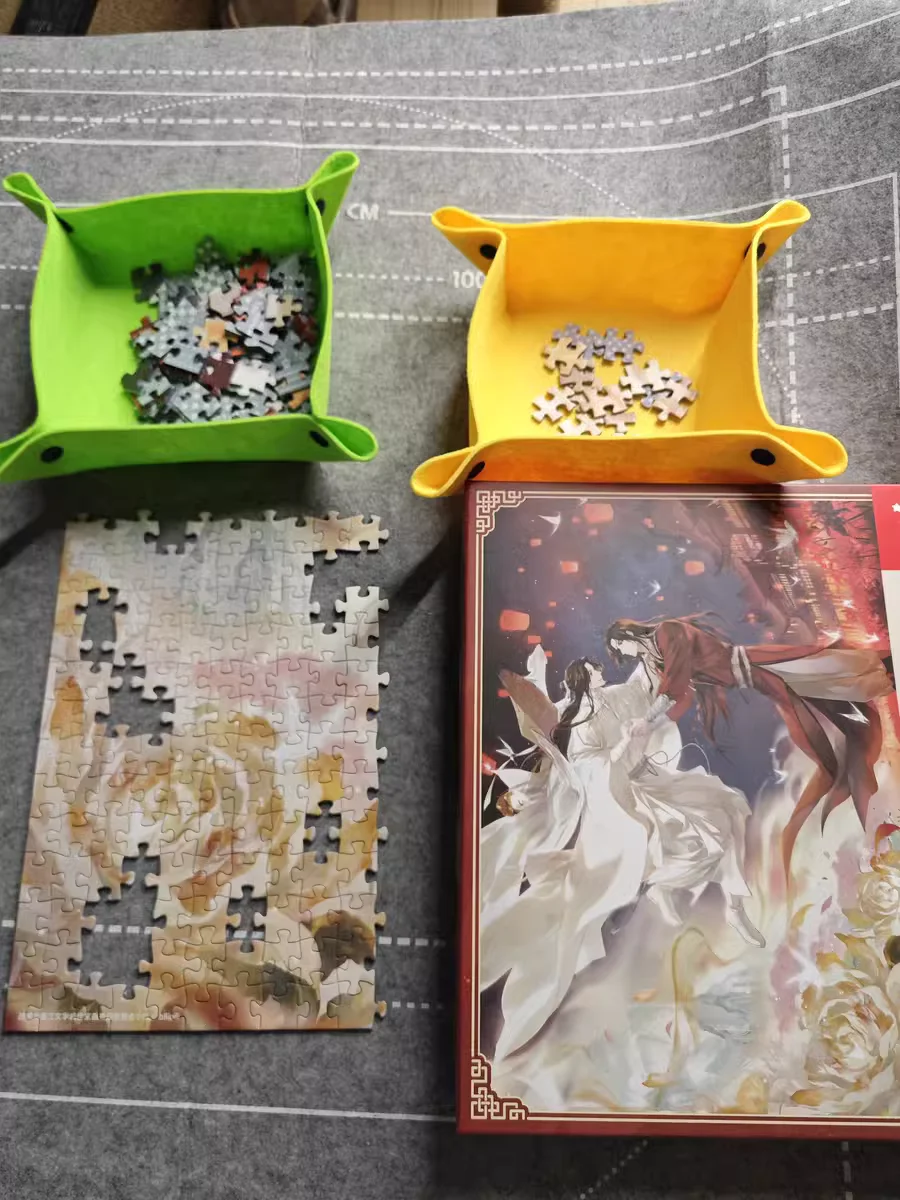 1000 pezzi di benedizione ufficiale celeste puzzle Xie Lian Hua Cheng assemblaggio puzzle figura scrivania decorazione ornamento collezione regalo