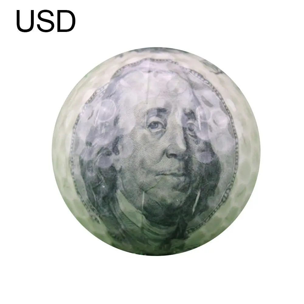 High Quality Beginner Print Pattern Practice Ball Training Tool Outdoor Indoor Golf Ball