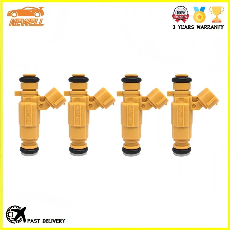 

4pcs 16600-8W80A 0280156418 High Quality Fuel Injector For Nissan Tiida Livina Liwei 1.8L Flex 0280156419
