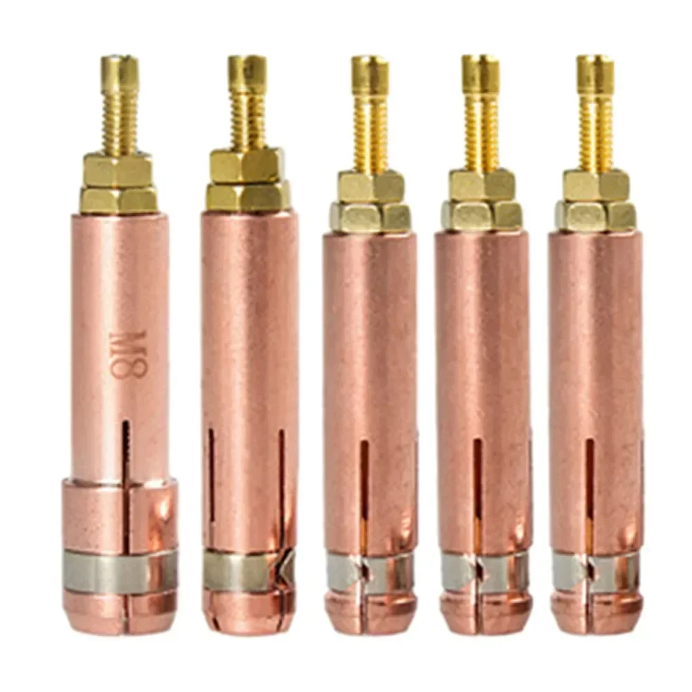 ยี่ห้อใหม่ Collet เชื่อมไฟฉาย 1 ชิ้น 43.05 มิลลิเมตรความยาวอุปกรณ์เสริม M5 M6 M8 เปลี่ยนสําหรับ Capacitor Discharge