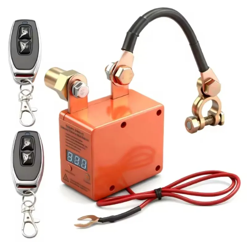 Universal Remote Control for Car Kill Switch-Battery Disconnection Switch 12V 240A Car Battery Turn Off Switch Accessories