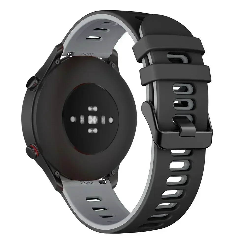 20 مللي متر 22 مللي متر حزام الساعات ل Garmin Vivoactive 6 5 4/Foreunner 265 255 245 Venu 3 2 Plus حزام سيليكون رياضي لـ Active 6 Band