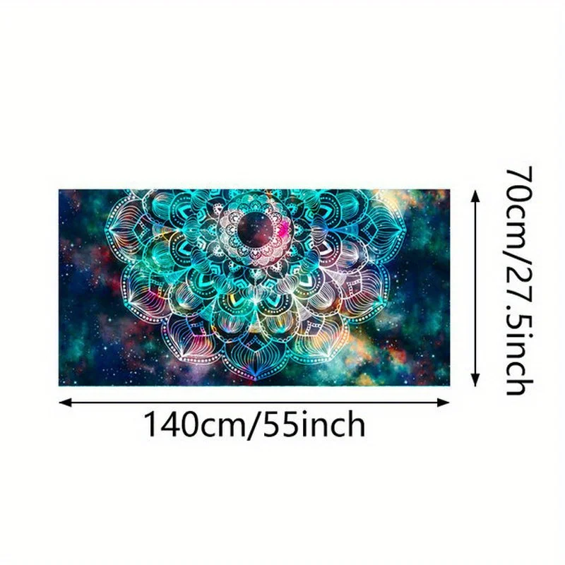 Flower pattern beach towel, suitable for outdoor travel camping summer vacation, beach swimming, bathroom accessories