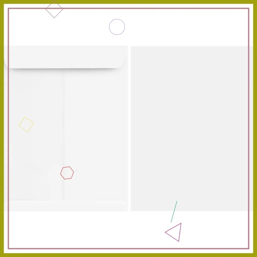 

Plain Catalog Envelope, 24lb, 6-1/2 x 9-1/2 In, 500/Box, White