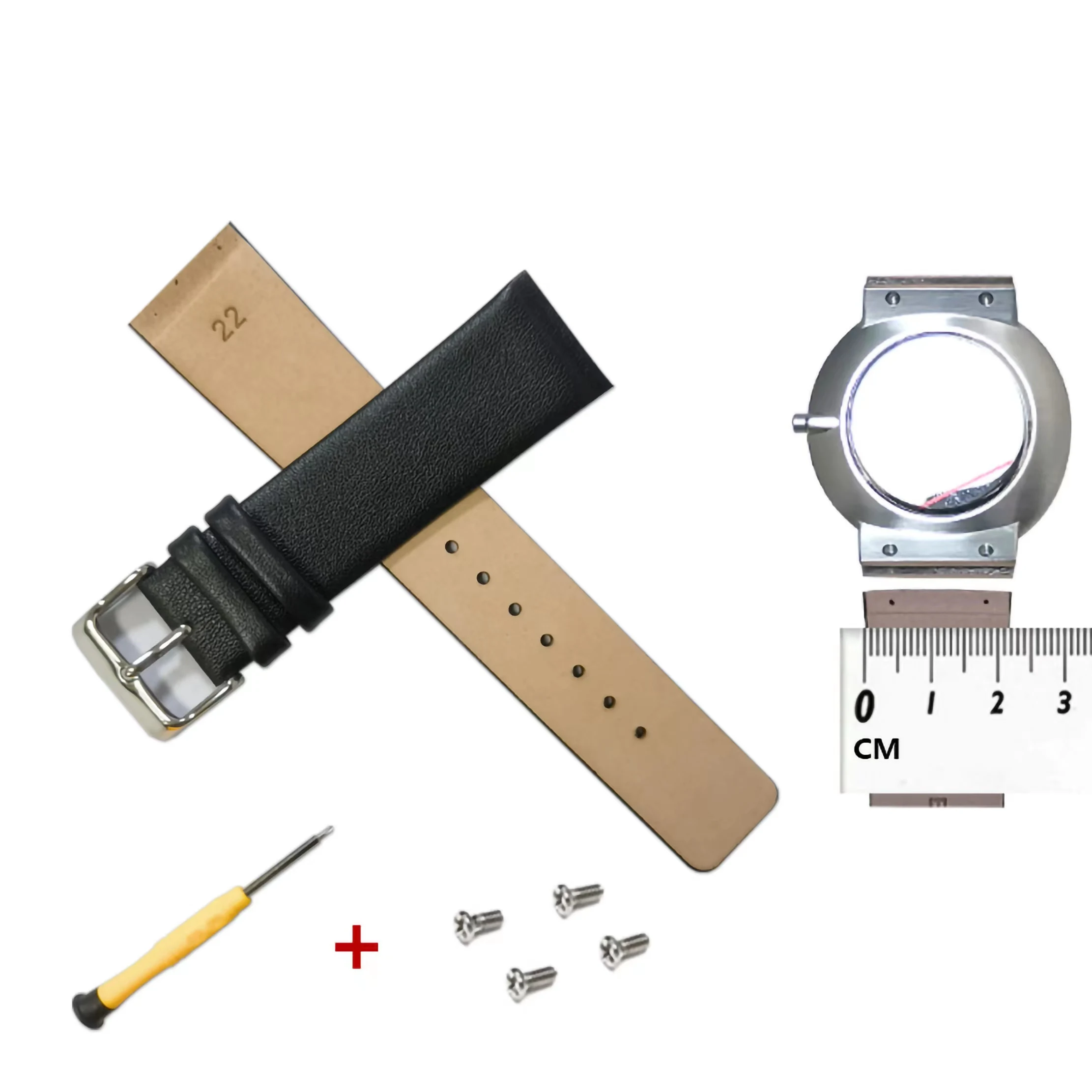 Replacement Leather  Watch Band for Skagen Bering  with Screws，Screw Strap For More Sizes