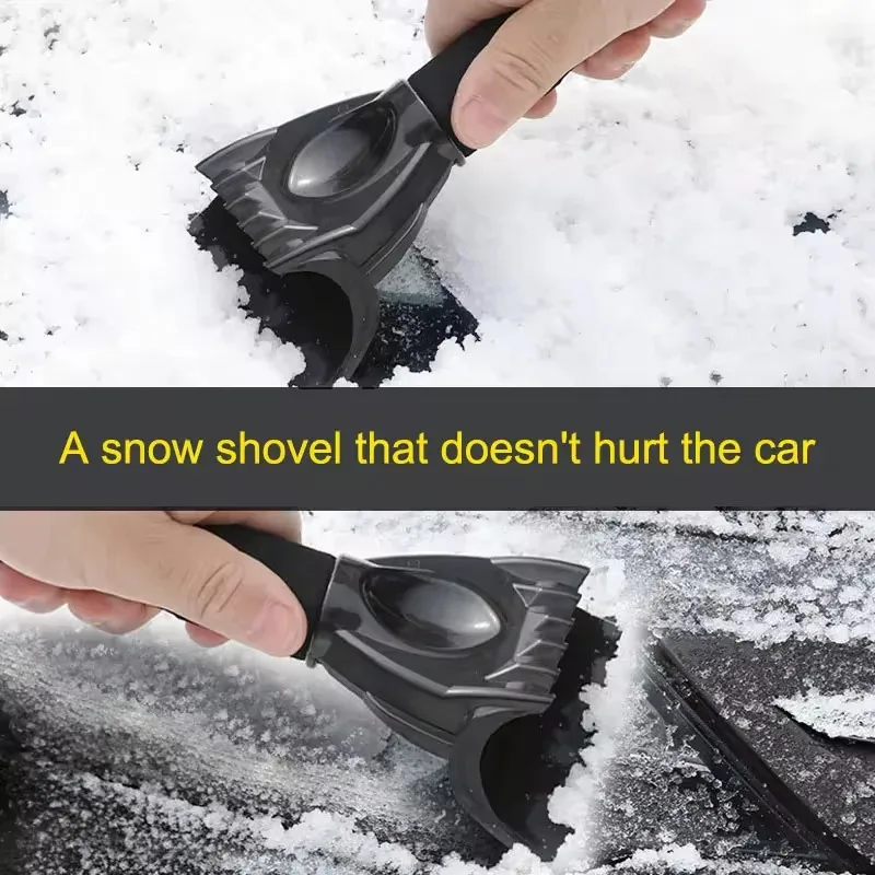 Car Windshield Snow Shovel Winter Cars Window and Door Removes Snow and Frost Cleaning Scraper Tool Auto Cleaning Accessories image 2