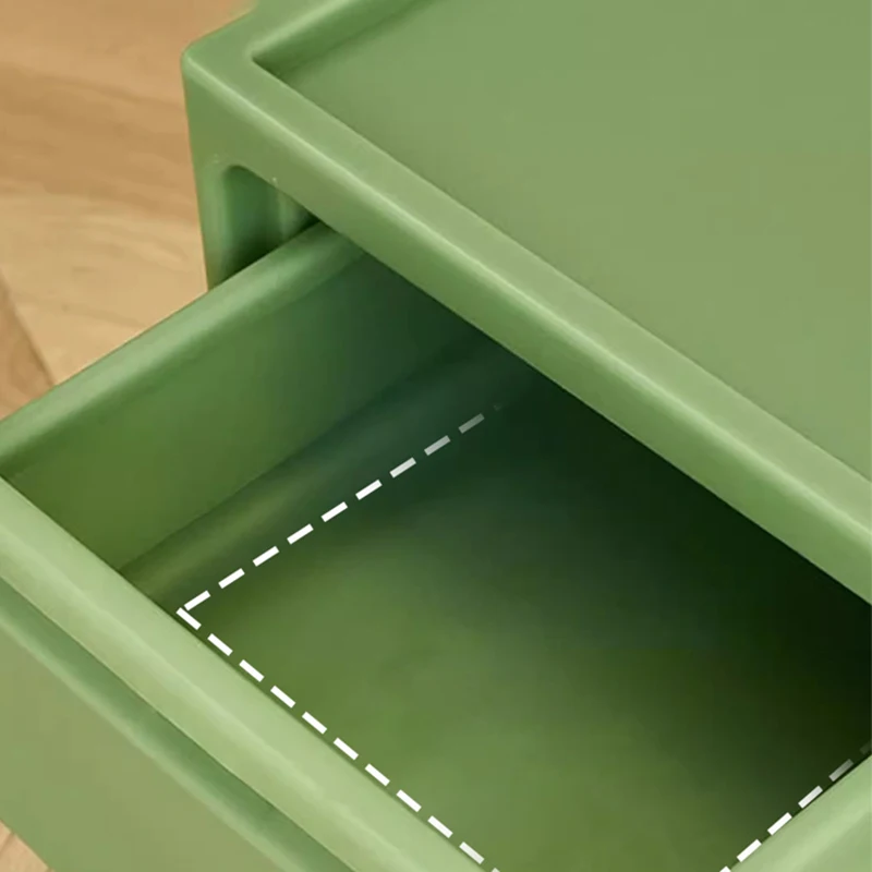 Nordic Nightstand Luxury Creative Storage Bedside Table Sectional Bedroom Furniture Nightstand Portable Portable Bedside Table