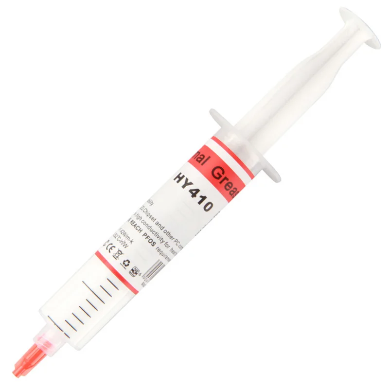 HY410/510/610 30g silicon thermal paste heat transfer lubricant CPU GPU chipset notebook computer refrigeration injector