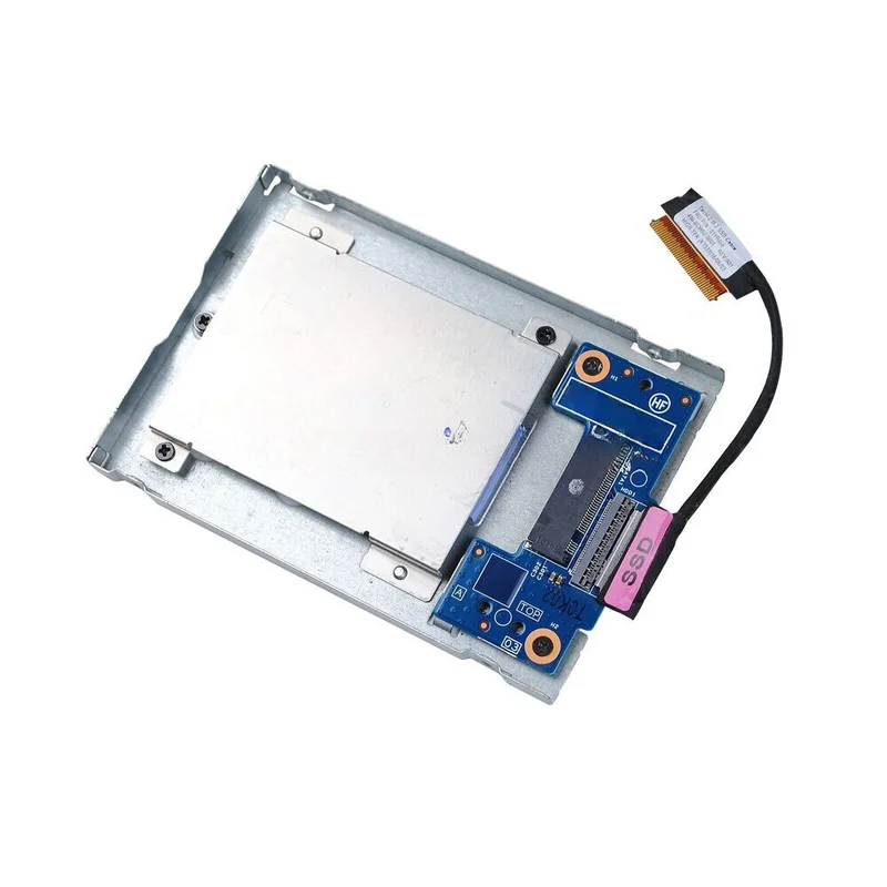 USED SSD NVMe M.2 adapter Caddy with Cable For ThinkPad T570 T580 P51S P52S