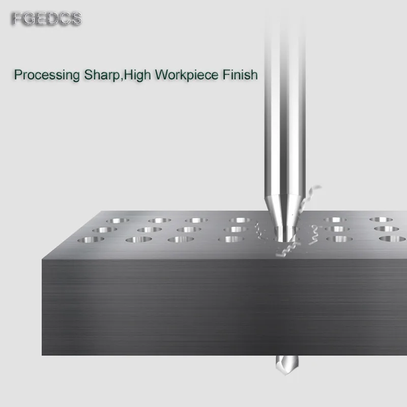 Carboneto de tungstênio aço 3mm haste broca pequeno diâmetro 0.3-3mm cnc torção broca metalurgia cobre alumínio brocas ferramentas