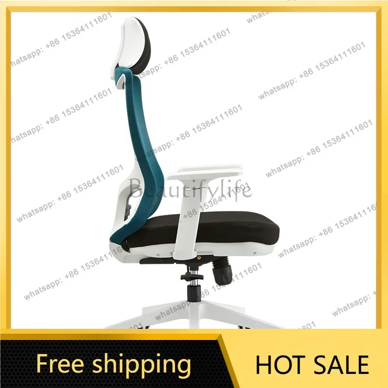 LSComfortable Leisure Office Chairs Living Room Bedroom Ergonomic Gaming Office Chairs Design Modern Furniture Silla Lsdny