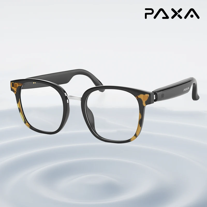 PAXA S7 PRO Smart Glasses Earphones Bluetooth V5.4 Multi-function HD Call Remote Camera Bone Conduction Music Sunglasses Headset