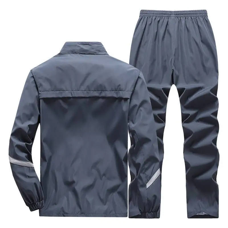 2024 Brand Loose Men\'s Clothing Jogging Sports Jacket+Pants Tracksuit Sweatsuit Running Set Ropa Deportiva Hombre Workout Set