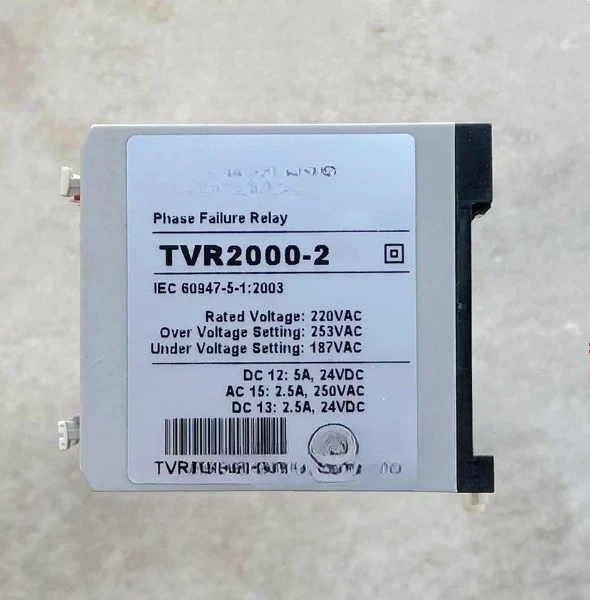 Phase sequence protection relay  TVR2000-2 TVR2000Z-1/- 2 3 4 5 6 9 NQL