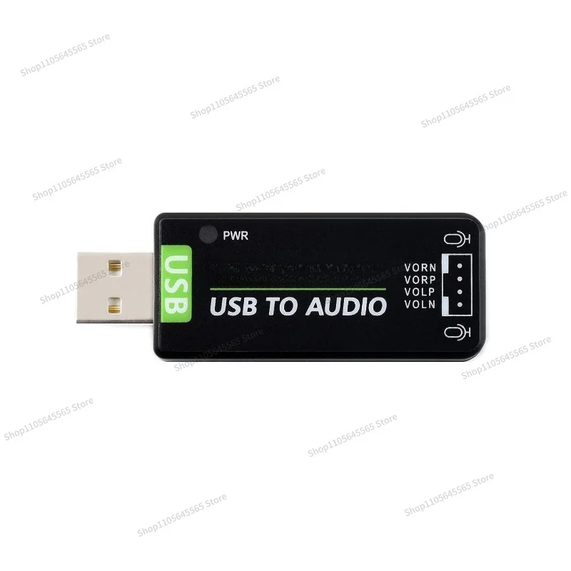 For USB to audio module, drive-free sound card, external audio converter