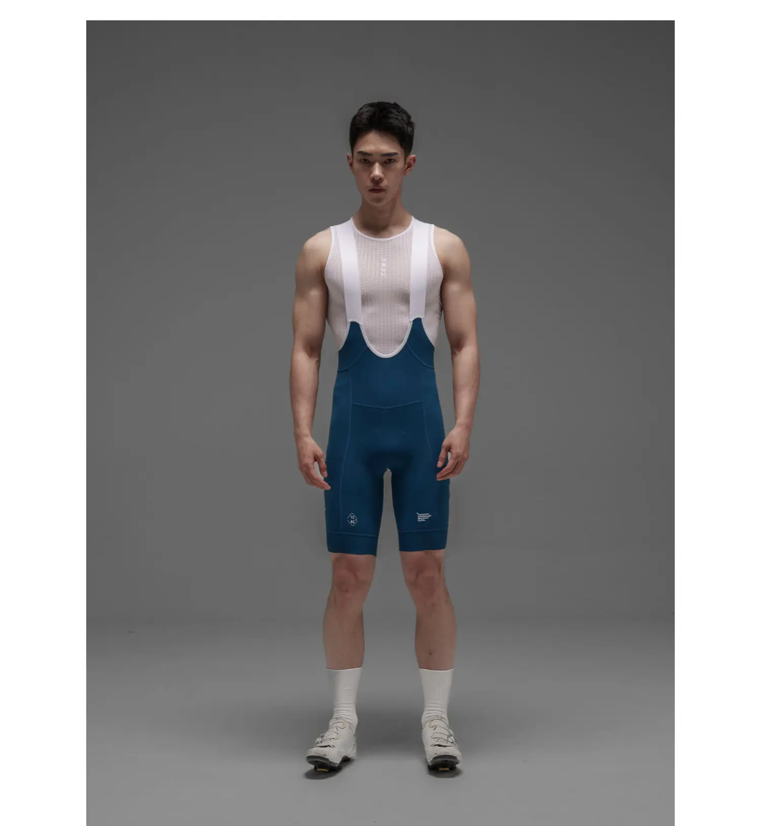 TCRC Italy Elastic Interface Padded Cycling Bibs Men's Bicycle Shorts 7 Hours Riding Short Bibs High Elastic Tight MTB Clothing